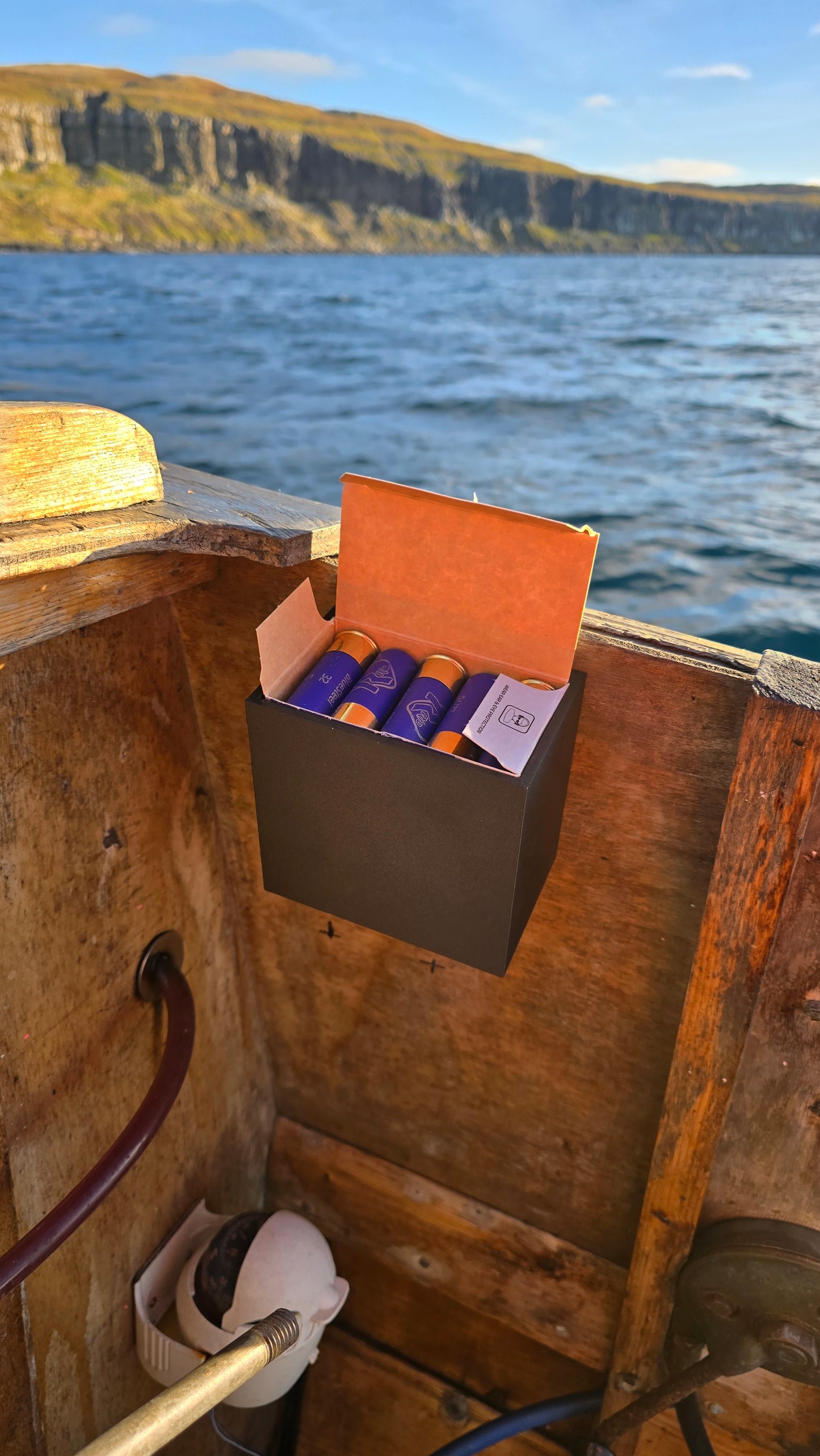 Kassi til høglpatrónir