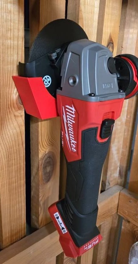 Haldari til vinkulslípara